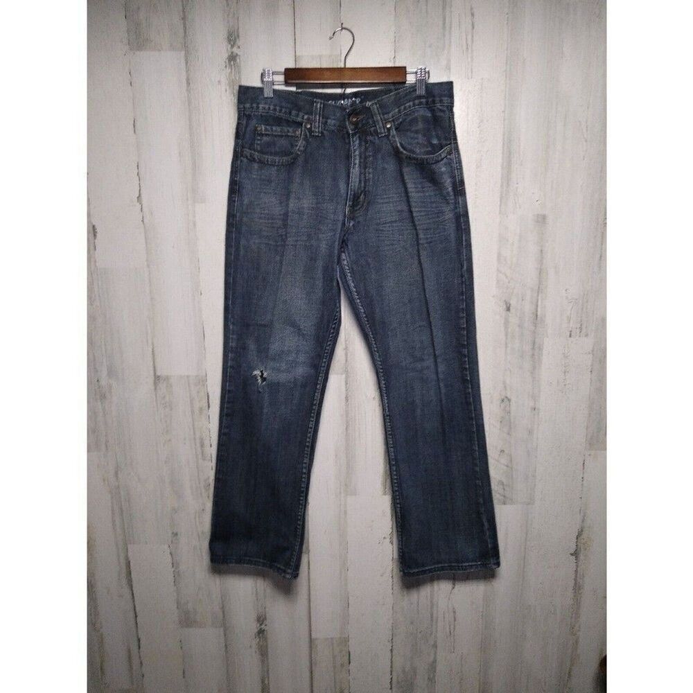 Flypaper Distressed Bootcut Jeans Mens Size 30x30 100% Cotton